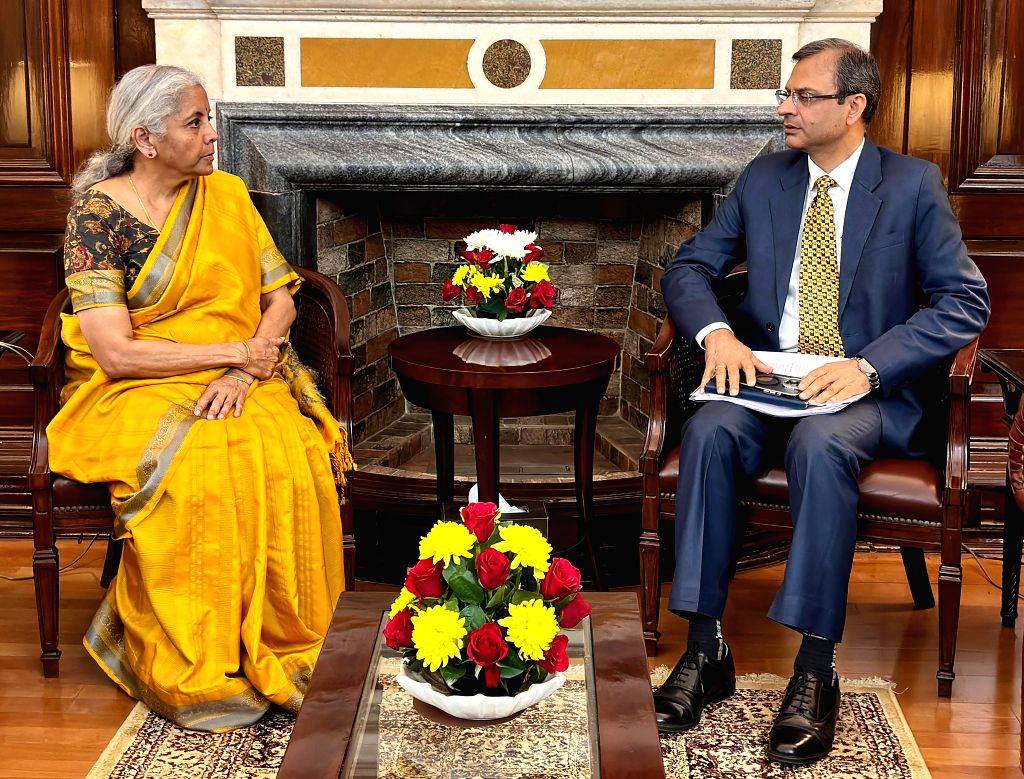 Governor Raman Governor of RBI meets Finance Minister Nirmala Sitharaman