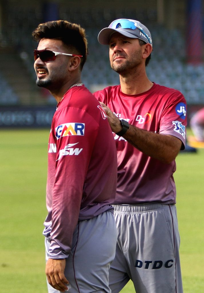 head-coach-ricky-ponting-and-rishabh-pan