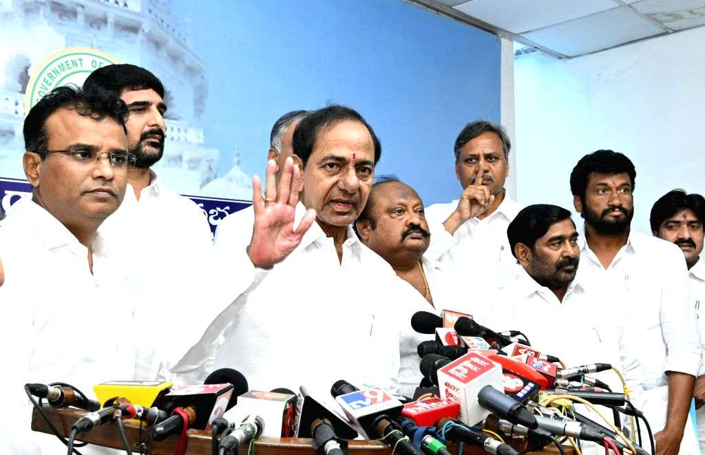 Former Telangana CM and Bharat Rashtra Samithi (BRS) President K ...