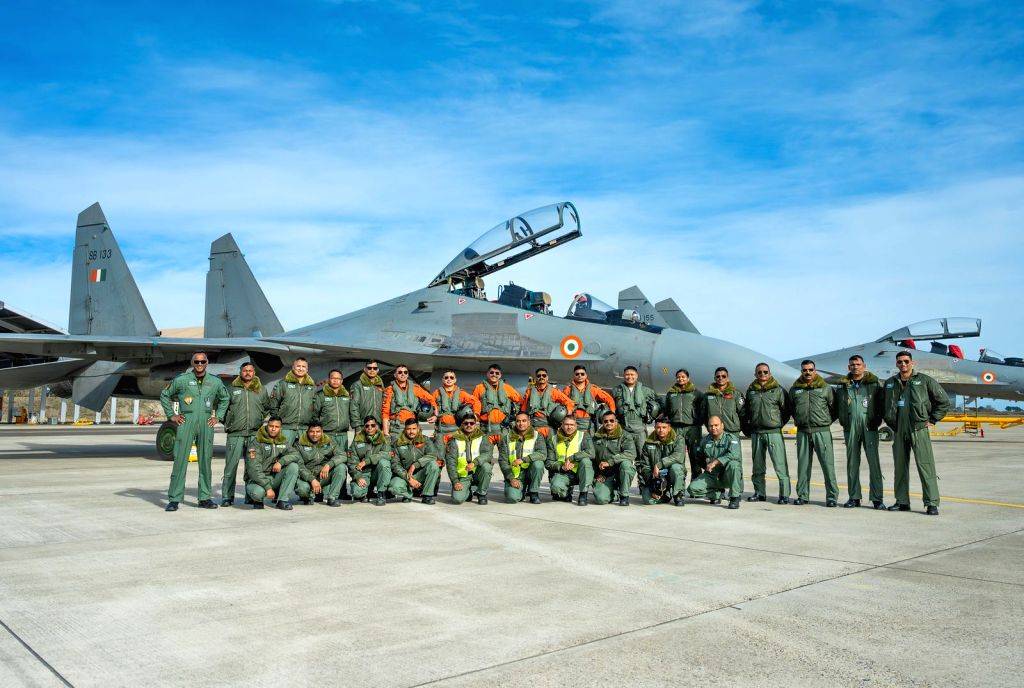 IAF Contingent Arrives for Exercise Garuda 25