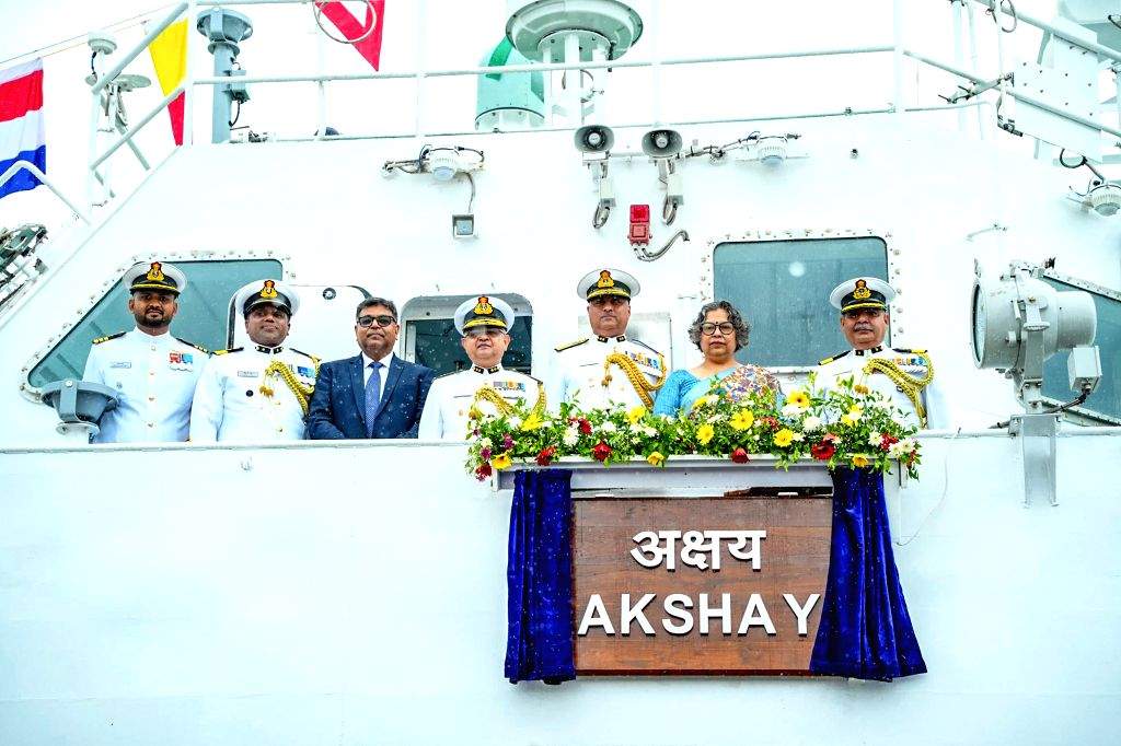 ICGS Akshay commissioned into Indian Coast Guard fleet