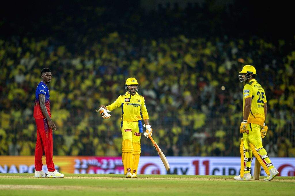 IPL 2024 match between Chennai Super Kings and Royal Challengers Bengaluru