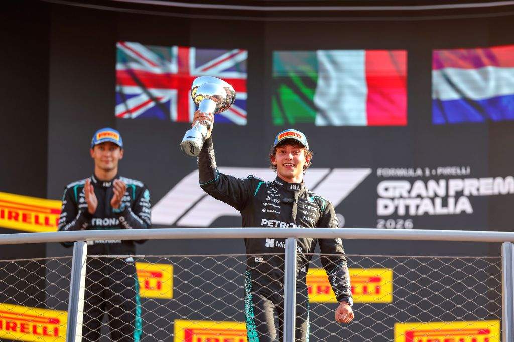 Italian Grand Prix 2026 - Mercedes, Formula 1, F1, Italian Grand Prix, Monza Circuit, Milan, Italy, Motorsport, Victory