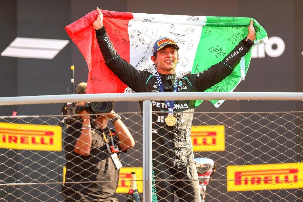 Italian Grand Prix 2026 - Mercedes, Formula 1, F1, Italian Grand Prix, Monza Circuit, Milan, Italy, Motorsport, Victory