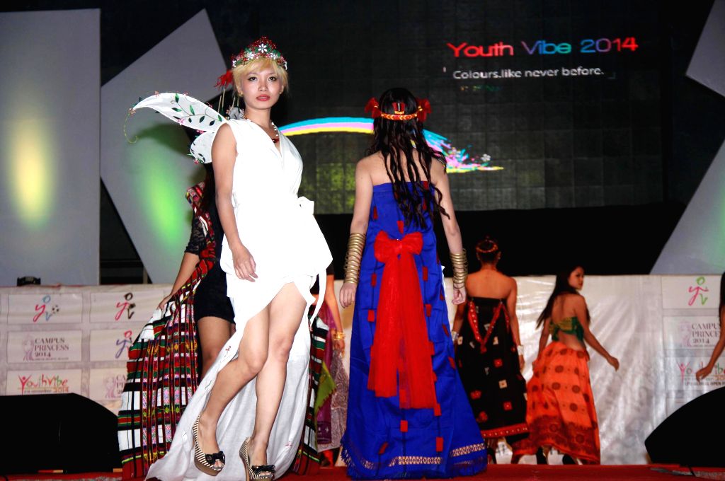 Fashion show during 'Youth Vibe2014'