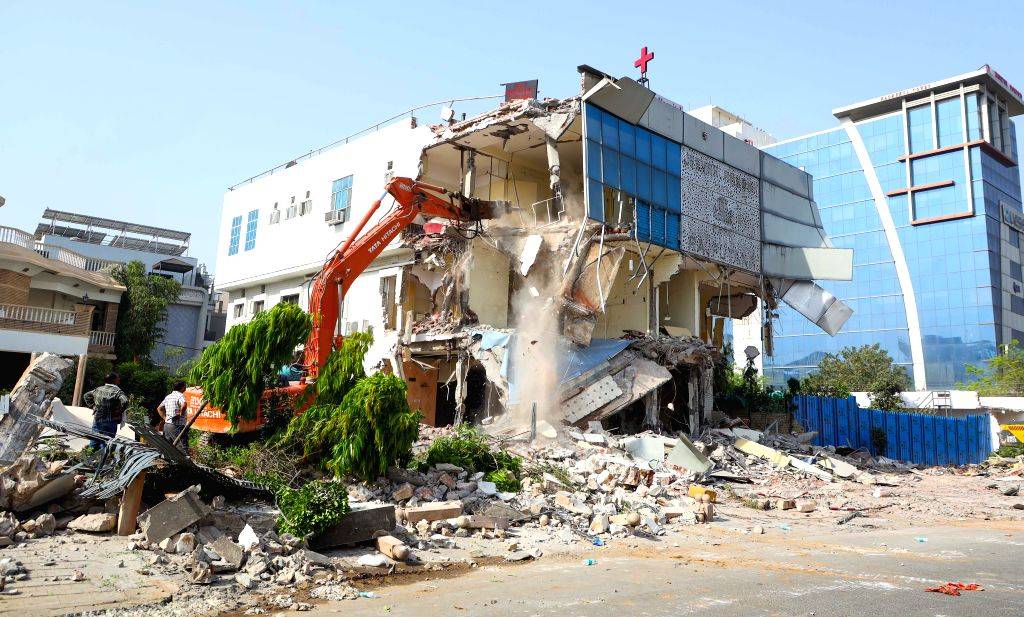 JDA Demolishes Illegal Constructions