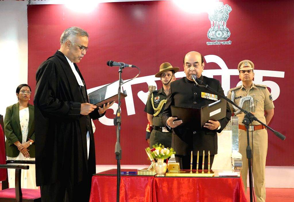 Justice V. Kameswar Rao Sworn In as Chief Justice - Justice V. Kameswar Rao, Patna High Court, Chief Justice, Bihar Governor, Oath Ceremony