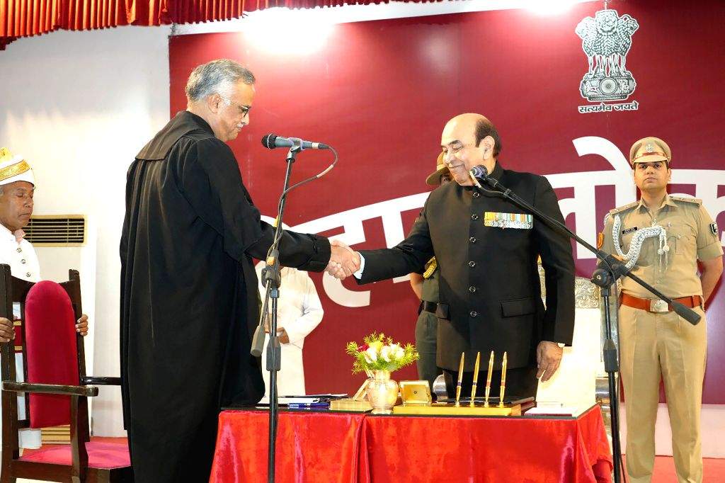Justice V. Kameswar Rao Sworn In as Chief Justice - Justice V. Kameswar Rao, Patna High Court, Chief Justice, Bihar Governor, Oath Ceremony