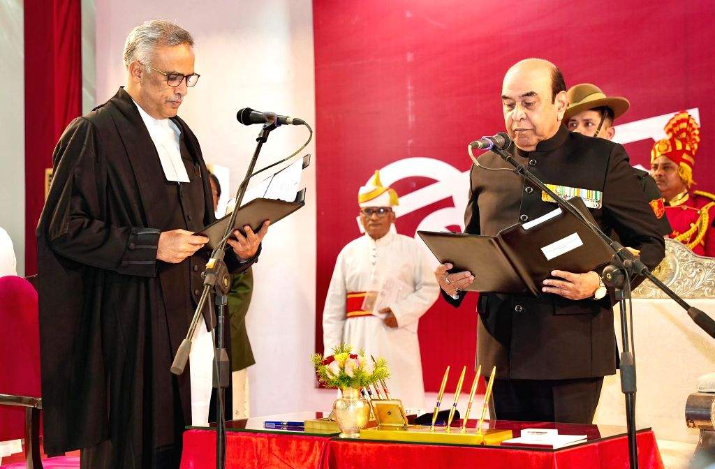 Justice V. Kameswar Rao Sworn In as Chief Justice - Justice V. Kameswar Rao, Patna High Court, Chief Justice, Bihar Governor, Oath Ceremony