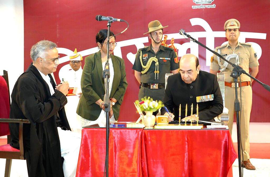 Justice V. Kameswar Rao Sworn In as Chief Justice - Justice V. Kameswar Rao, Patna High Court, Chief Justice, Bihar Governor, Oath Ceremony