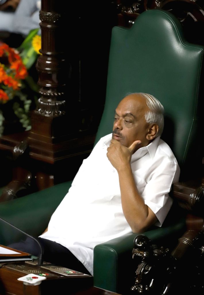K R Ramesh Kumar Party Karnataka Floor test - Discussion on confidence motion moved by CM to ...