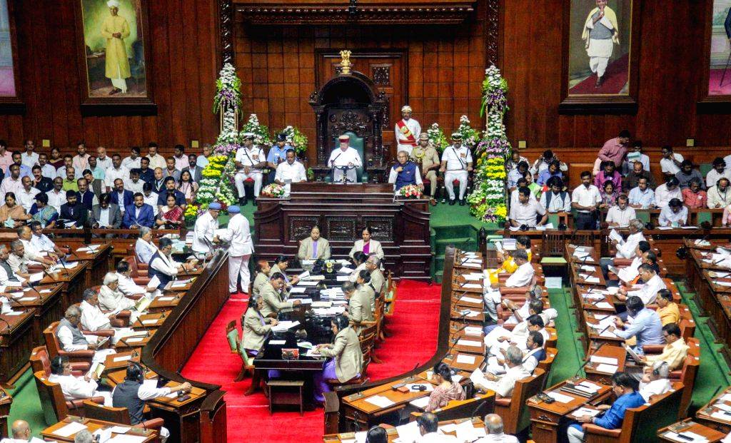 Karnataka Governor addresses Joint Session of Assembly