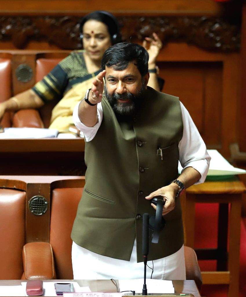 Sleem Ravi Karnataka Legislative Council Session at Vidhana Soudha