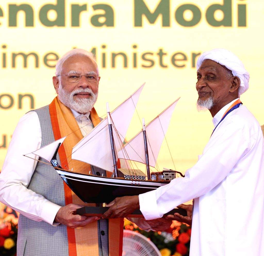 Prime Minister Narendra Modi during the inauguration and foundation ...