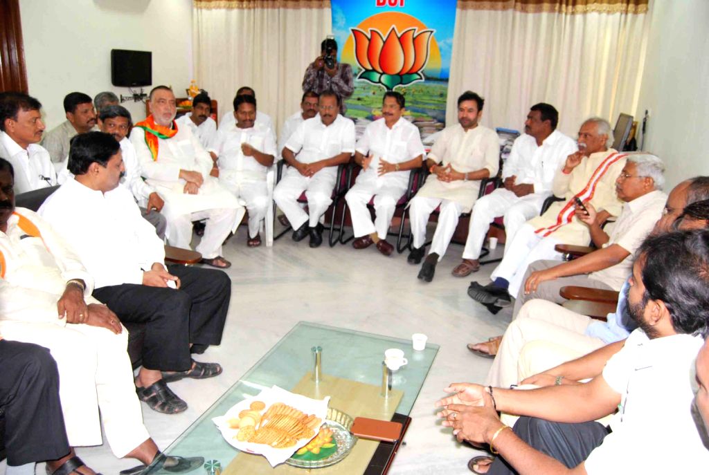 Kodanda Reddy Kodanda Ram Reddy meet BJP state president Kishan Reddy