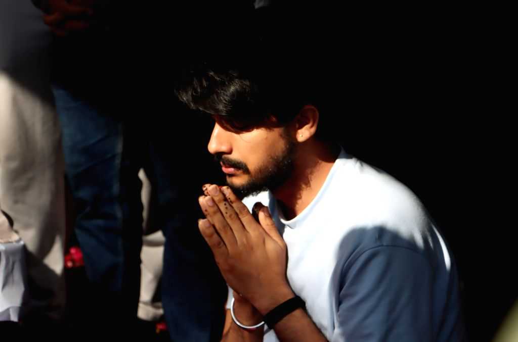 Last rites of Harish Rana