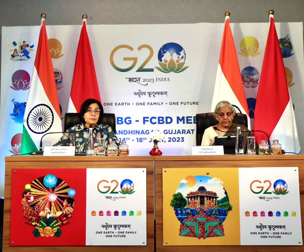 Launch of India-Indonesia Economic and Financial Dialogue, in Gandhinagar