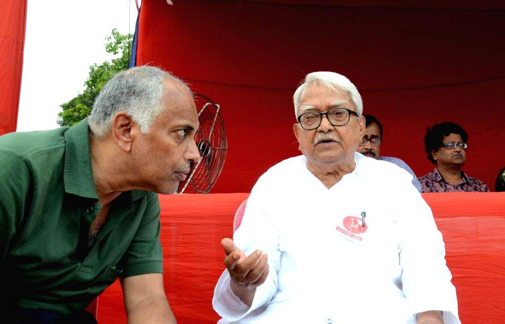 Leftist Activists Leftist activists participate in International Labour Day celebrations