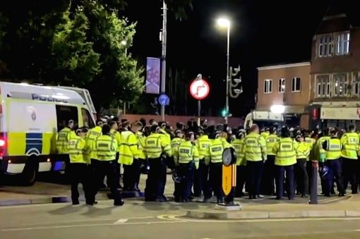 Free Photo : Leicester police officers injured tackling 'significant ...