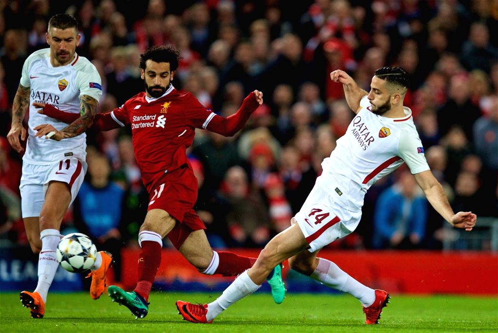 BRITAIN-LIVERPOOL-SOCCER-UEFA-CHAMPIONS LEAGUE-LIVERPOOL VS ROMA