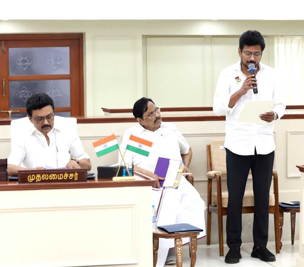 M.K. Stalin Chairs All-Party Meeting