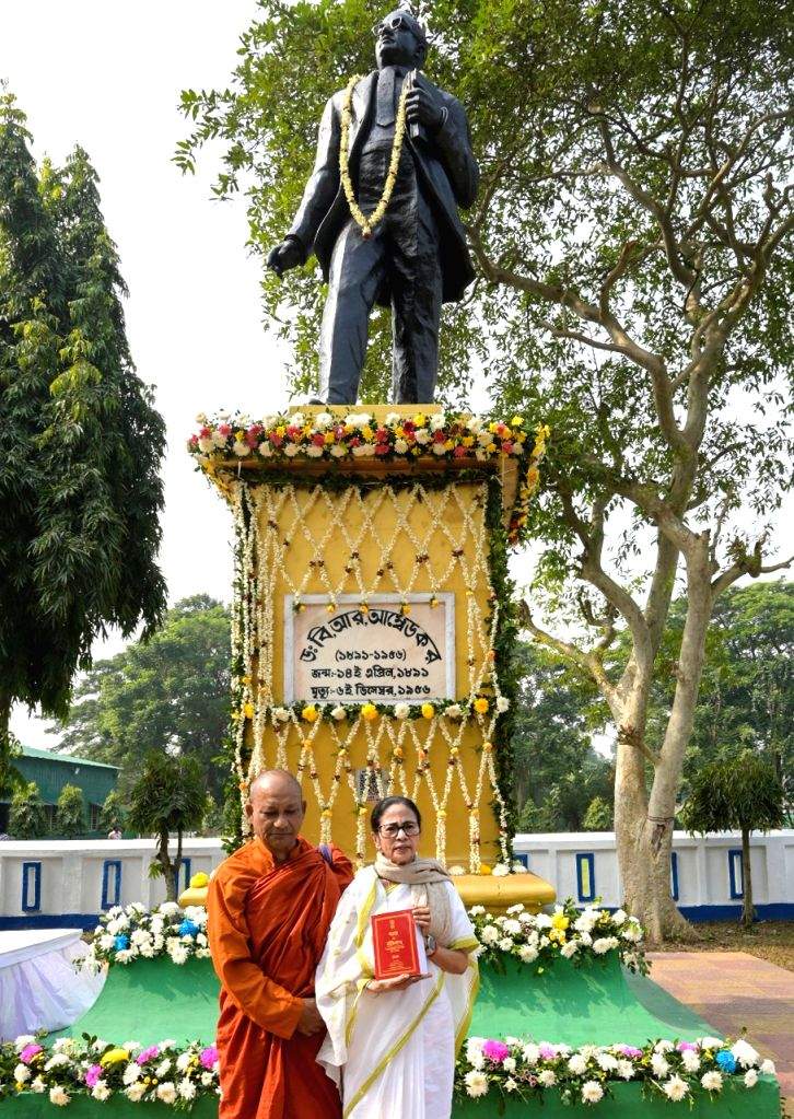 Mamata Banerjee pays tribute to B.R. Ambedkar