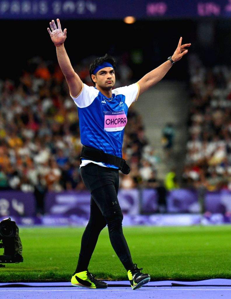 Men's javelin throw final at the Paris Olympics 2024