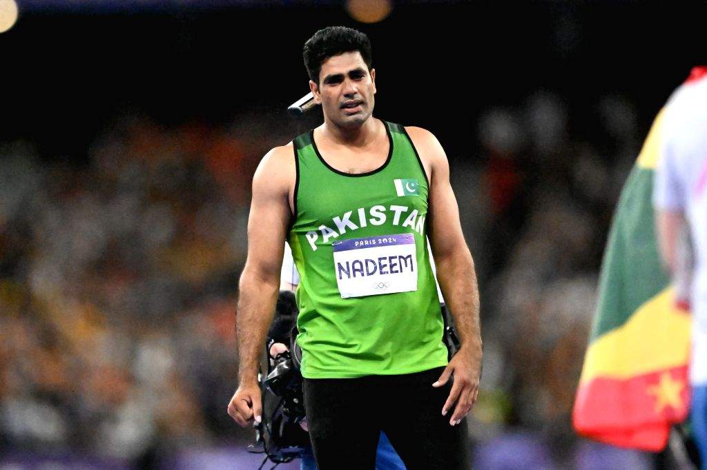 Men's javelin throw final at the Paris Olympics 2024