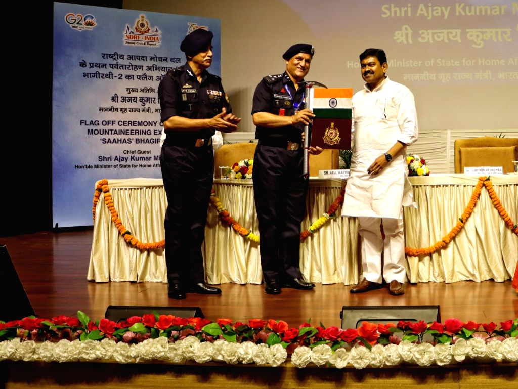 New Delhi : Minister of State for Home Affairs, Ajay Kumar Mishra ...