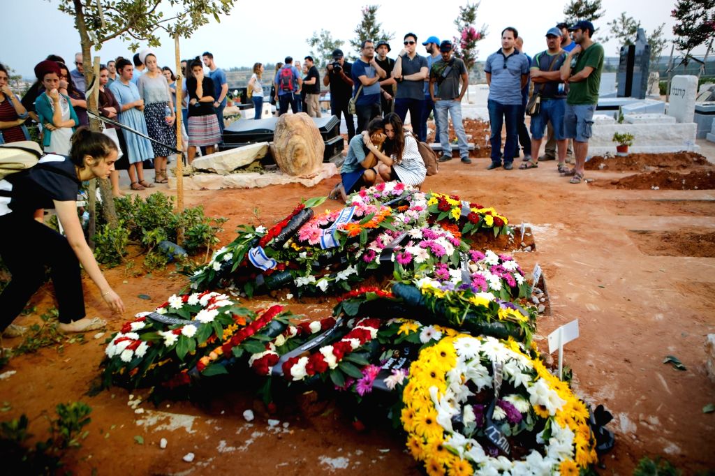 ISRAEL-MODI'IN-FUNERAL-HALAMISH ATTACK VICTIM