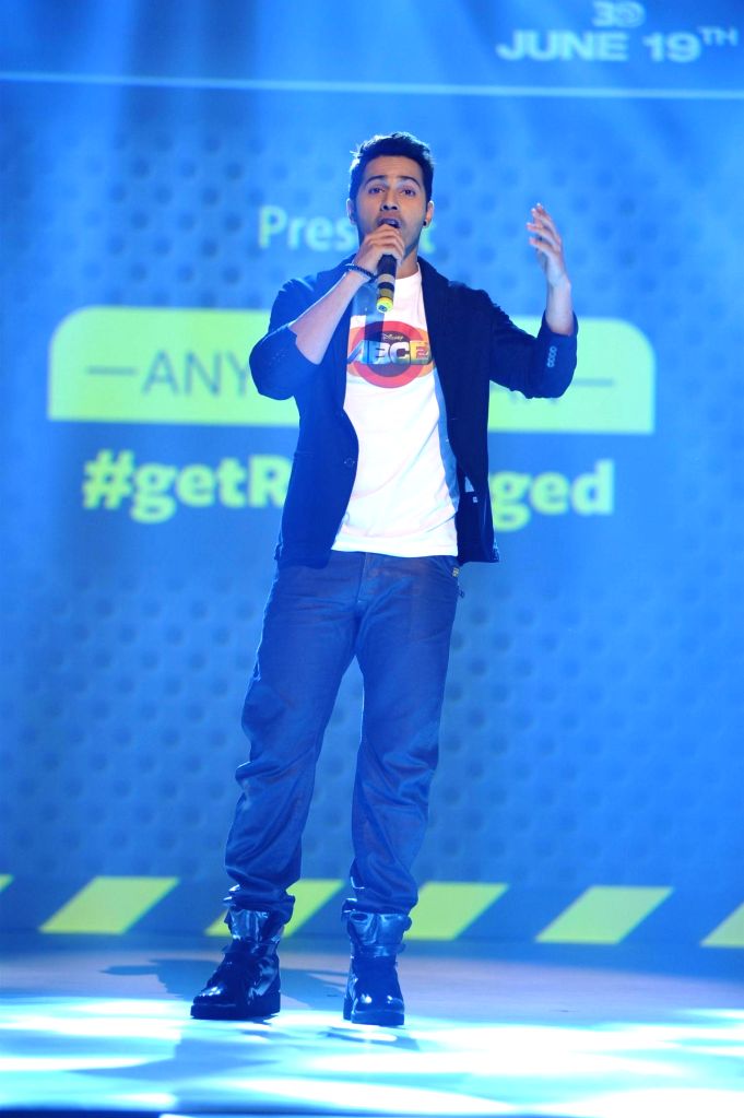 Varun promotes film ABCD2