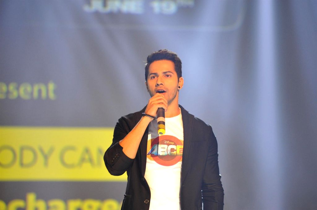 Varun promotes film ABCD2