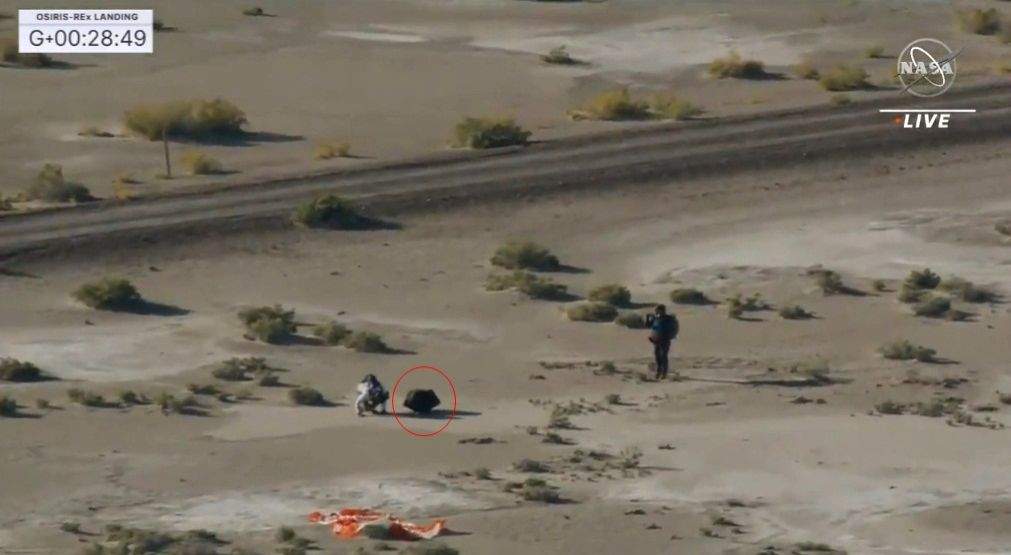 Nasa S Osiris Rex Mission Delivers 1st Ever Asteroid Sample In Us