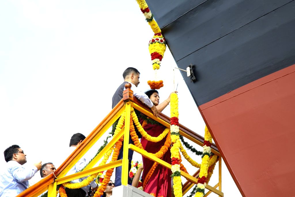 Free Photo Navy Launches New Survey Vessel Ikshak