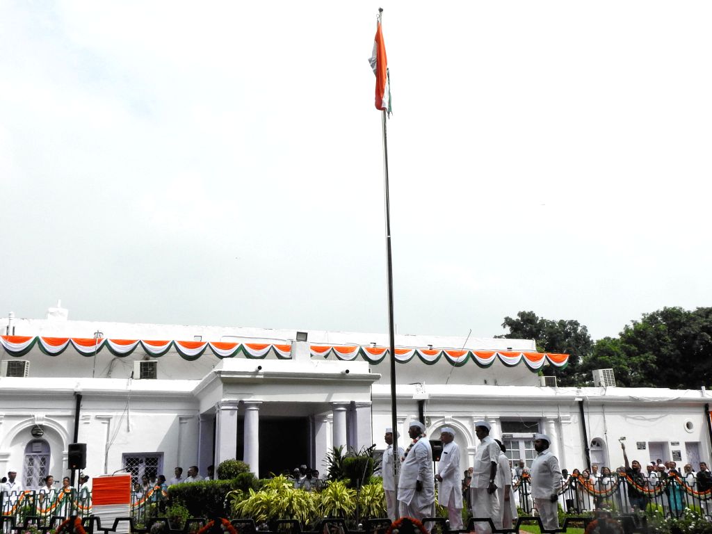New Delhi : 77th Independence Day celebrations at AICC HQ