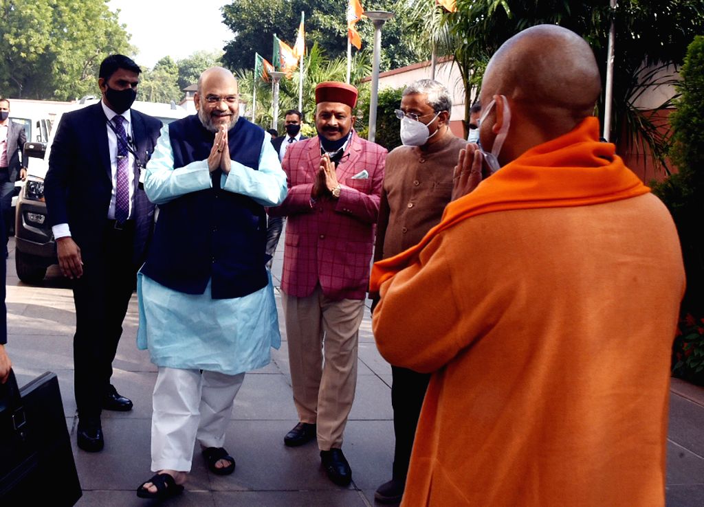 UP Assembly polls: BJP meeting to select candidates underway in Delhi