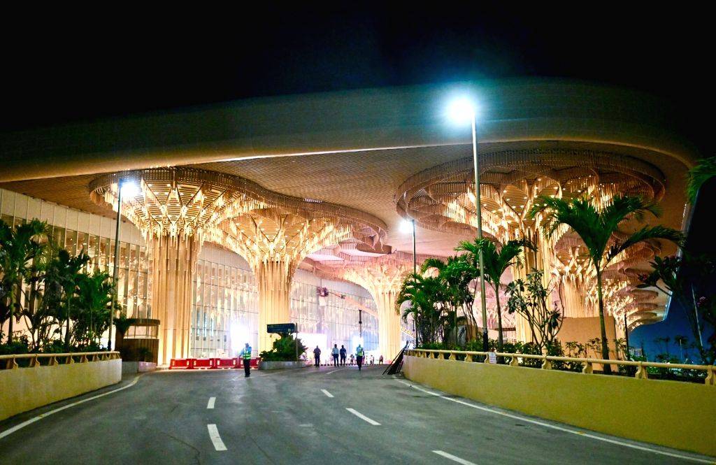 New Terminal Building of Guwahati Airport Ahead of Inauguration