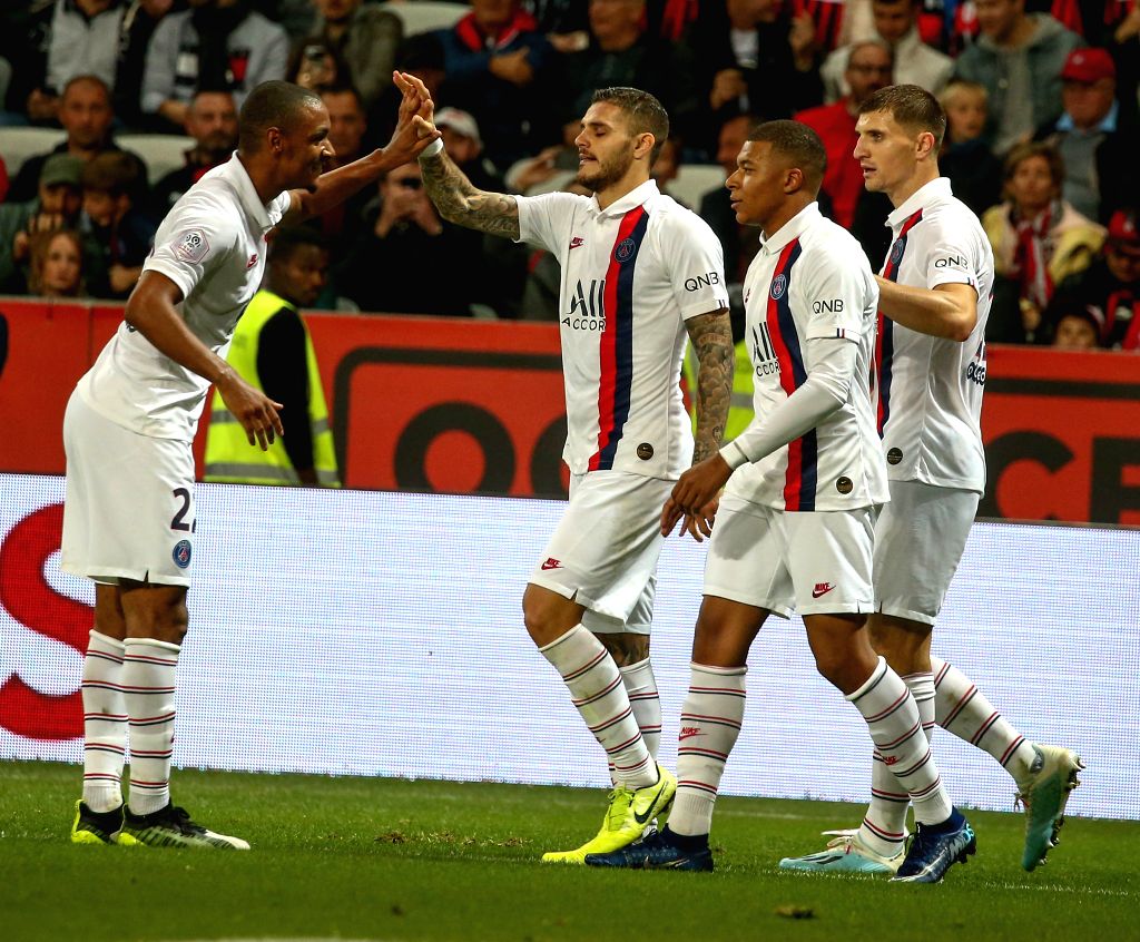 Flocage Officiel PSG Icardi N°18 - Third Ligue 1 2019/2020 (neuf Sans Emballage)