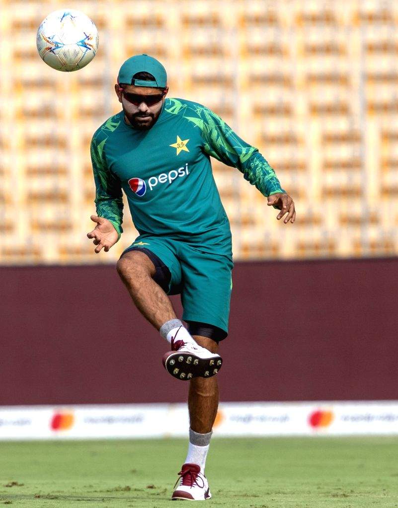 Pakistan Player Pakistan Players During A Practice Session Ahead Of Their ICC World Cup ...