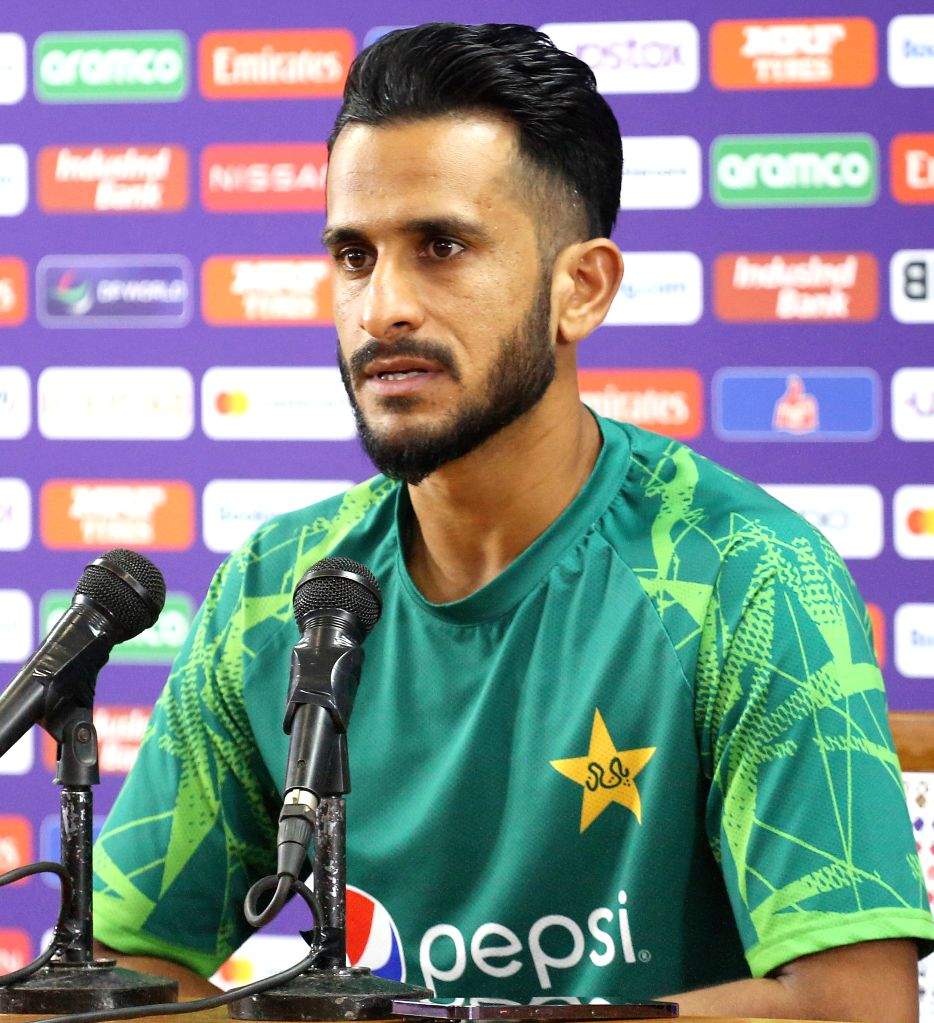 Pakistan s Hassan Ali Addresses A Press Conference Ahead Of ICC Cricket Pakistan s Hassan Ali Addresses A Press Conference Ahead Of ICC Cricket
