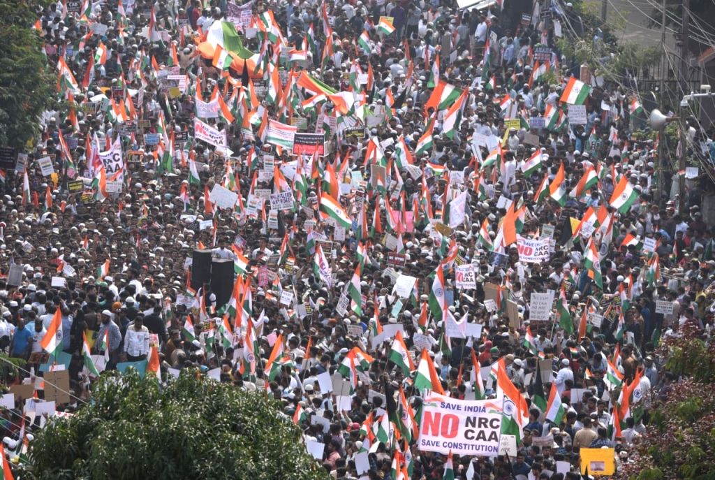 Mammoth protest rally against CAA, NRC, NPR