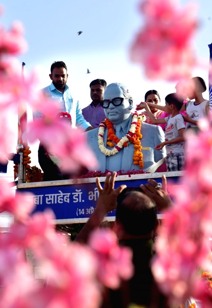 People pay tribute to Dr. BR Ambedkar on his birth anniversary