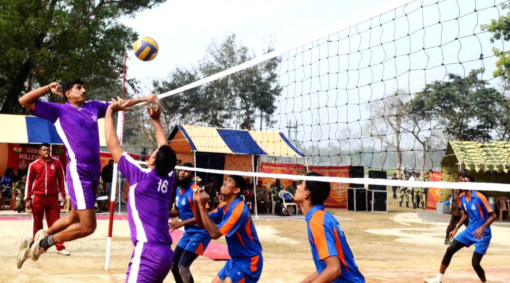 050214 West Bengal Friendly Volleyball Match Bsf Vs Bgb