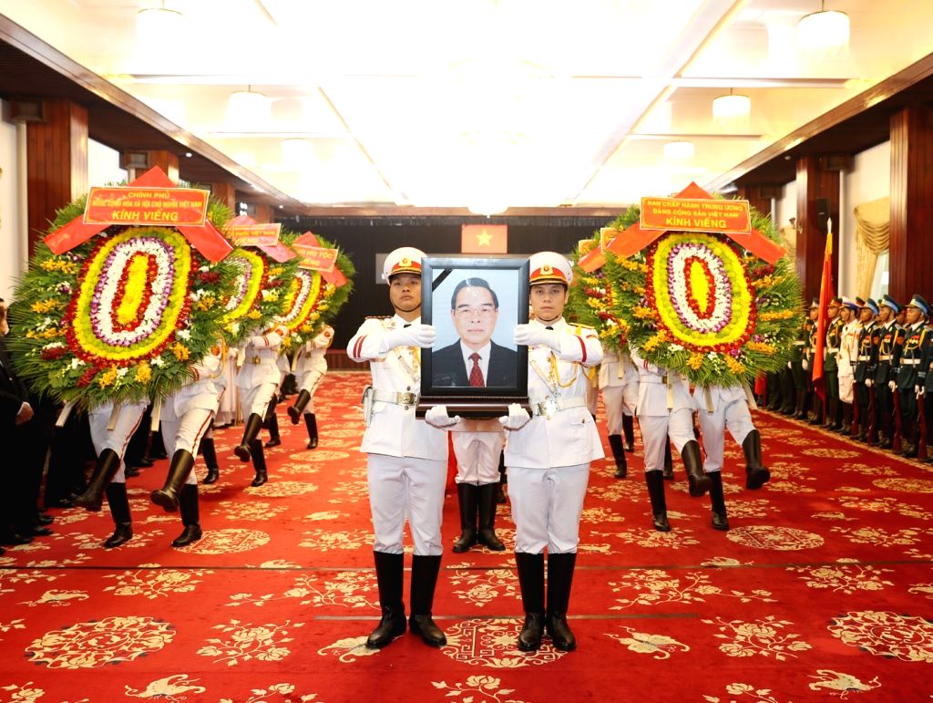 VIETNAM-HO CHI MINH CITY-FORMER PRIME MINISTER-PHAN VAN KHAI-STATE FUNERAL