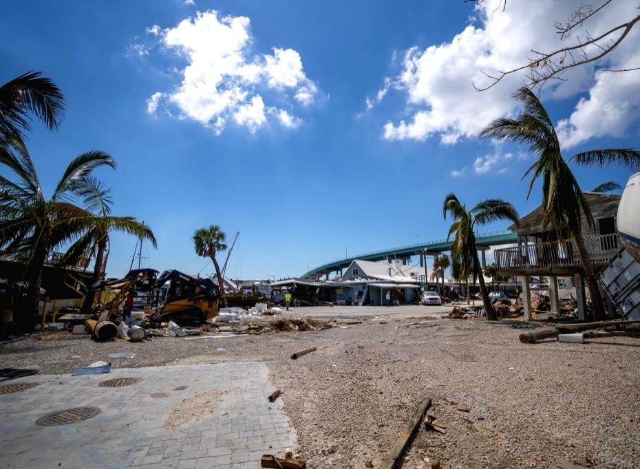 Florida :The aftermath of Hurricane Ian in Fort Myers