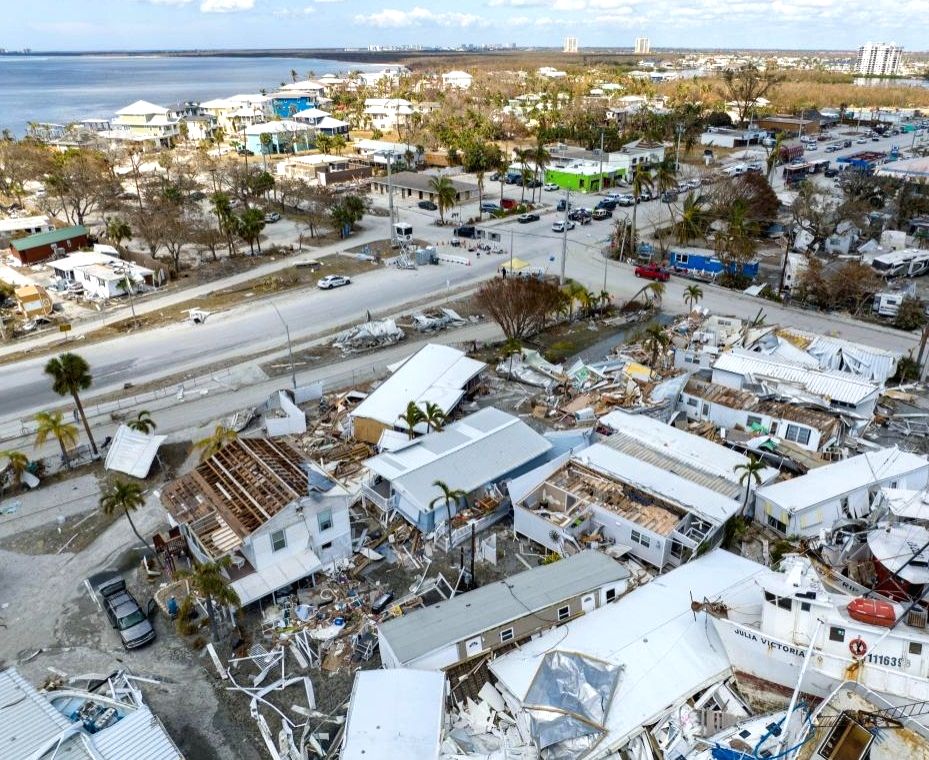Florida :The aftermath of Hurricane Ian in Fort Myers