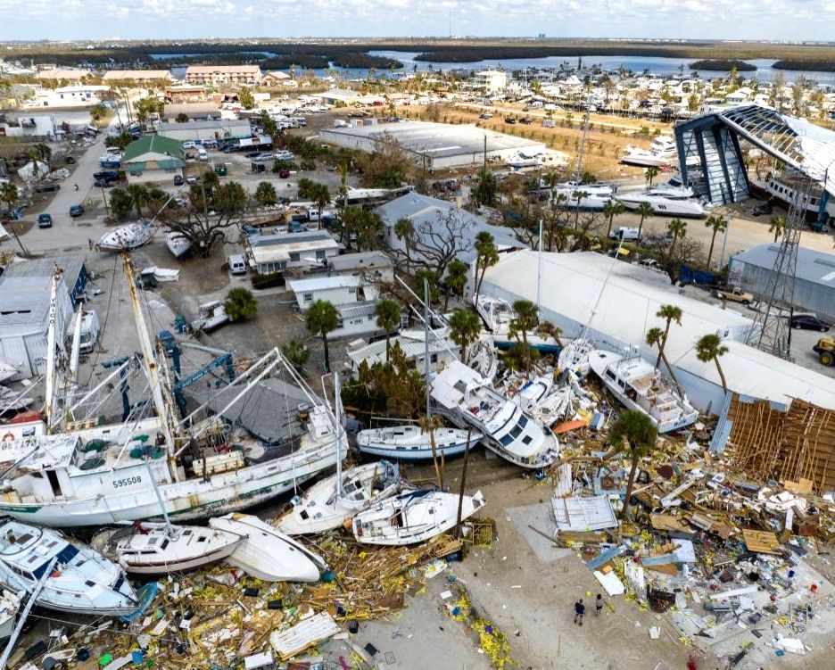 Florida :The aftermath of Hurricane Ian in Fort Myers