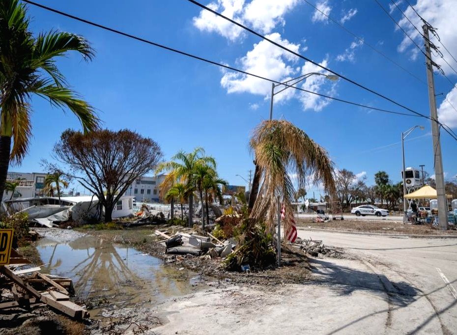 Florida :The aftermath of Hurricane Ian in Fort Myers