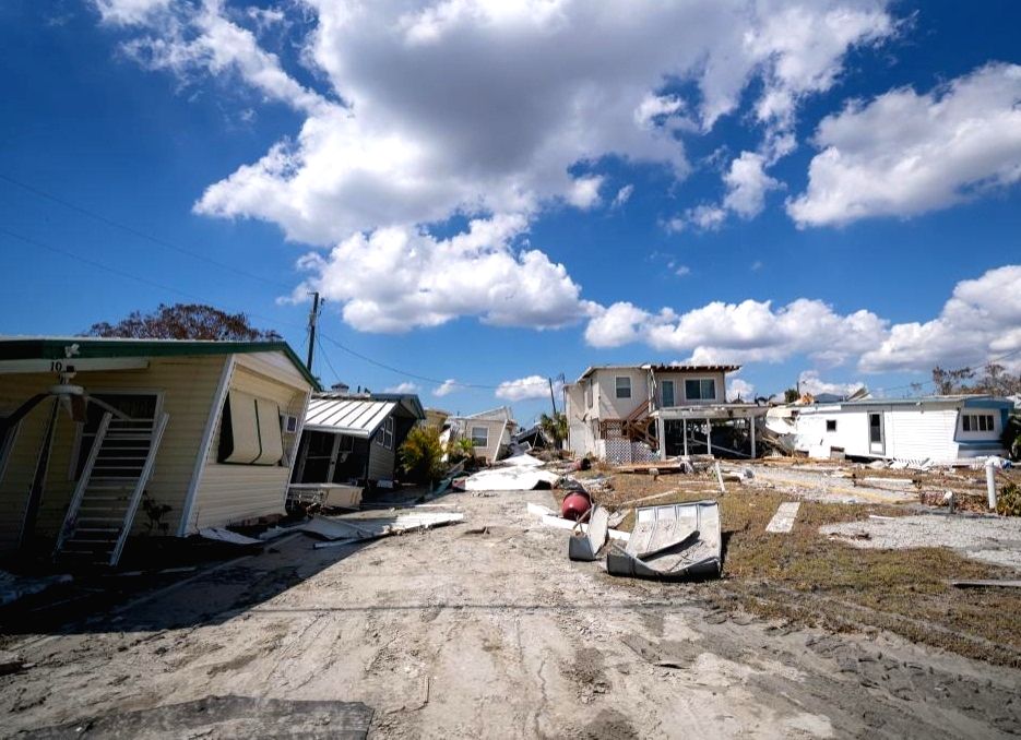 Florida :The aftermath of Hurricane Ian in Fort Myers