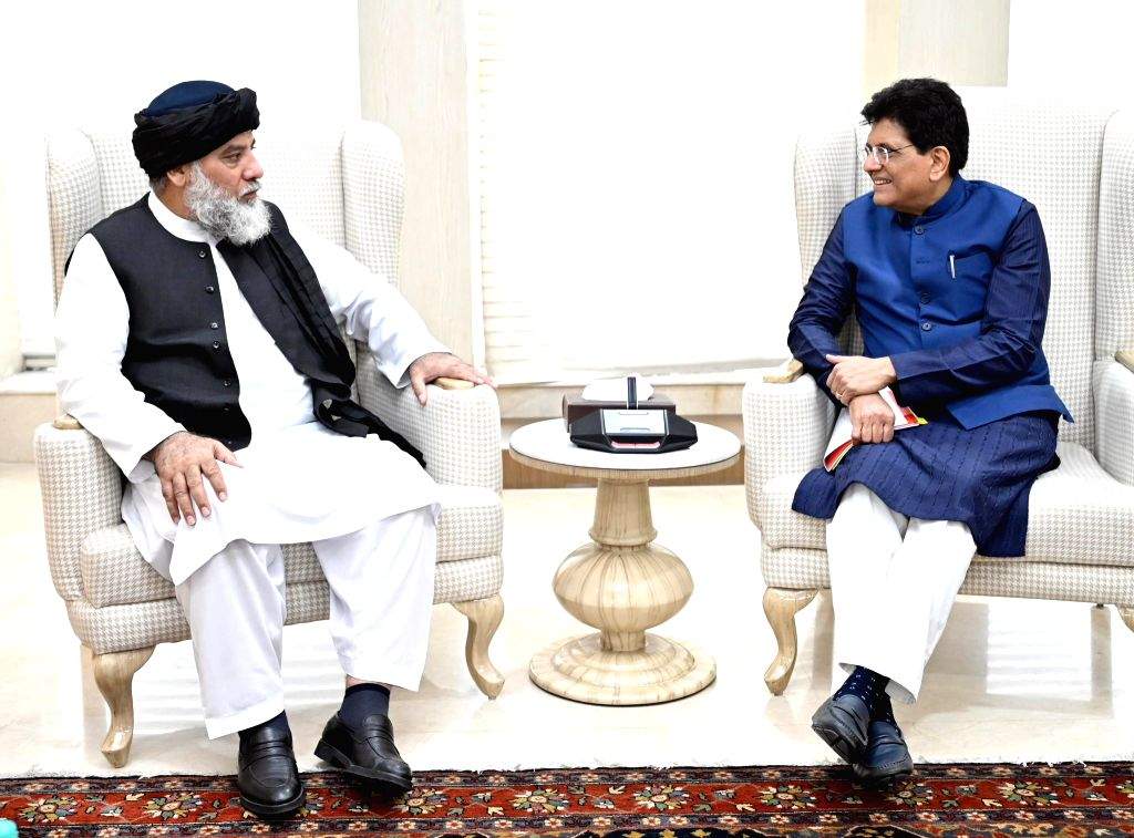 Piyush Goyal meets Afghan Minister of Industry &amp; Commerce - Piyush Goyal, Afghanistan, Nooruddin Azizi, Industry and Commerce, meeting, diplomacy